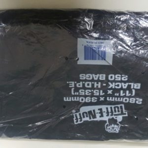 11 x 16 Black and White - Flat Bag
