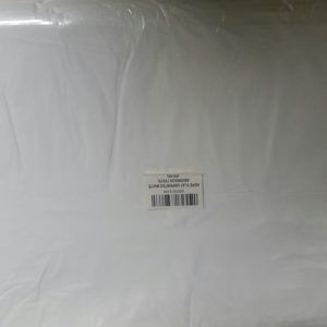 26.75 x 35 Black and White - Flat Bag