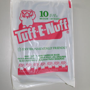(24 x 30) MEDIUM Tuff E Nuff Black Bags