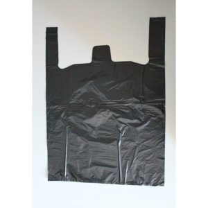 HDPE (26 x 27) Unprinted White/Black T/Shirt Handle